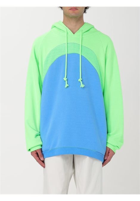 rainbow hoodie unisex blue in cotton ERL | ERL07T0231