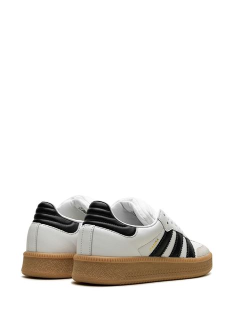 samba xlg sneakers unisex white in leather ADIDAS | IE1377WHITE