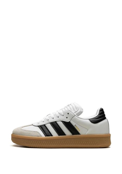 samba xlg sneakers unisex white in leather ADIDAS | IE1377WHITE