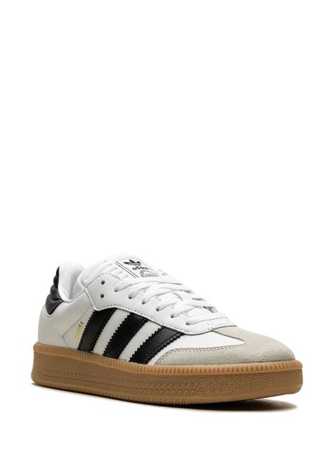 samba xlg sneakers unisex white in leather ADIDAS | IE1377WHITE