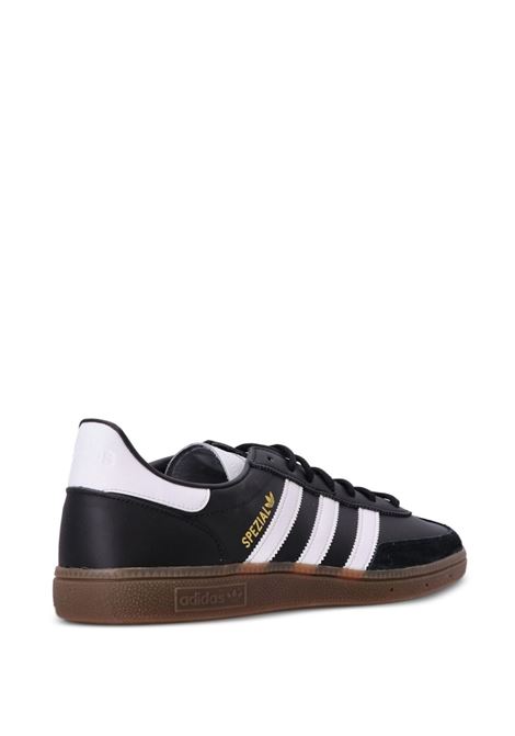 handball spezial sneakers men black in leather ADIDAS | IE3402BLACK