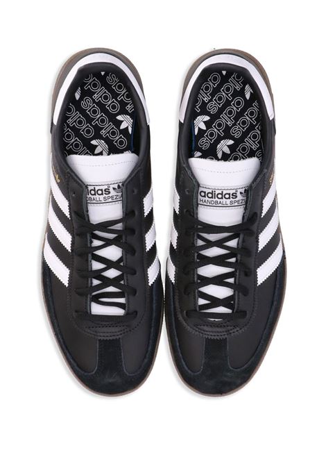 handball spezial sneakers men black in leather ADIDAS | IE3402BLACK