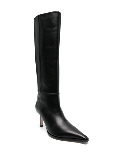 tula boot woman black in leather AEYDE | A11-KB-TULP75ST95-FW24-800-001BLACK