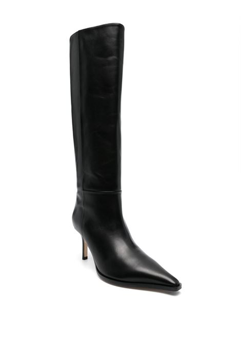 tula boot woman black in leather AEYDE | A11-KB-TULP75ST95-FW24-800-001BLACK