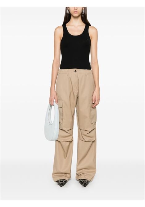 top rib logo donna nera in cotone COPERNI | COPJS12F5006BLK