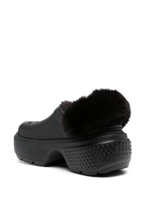 sandali stomp lined clog unisex neri in resina CROCS | CR.208546BLACK