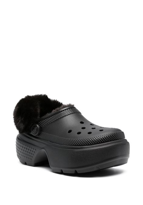 sandali stomp lined clog unisex neri in resina CROCS | CR.208546BLACK