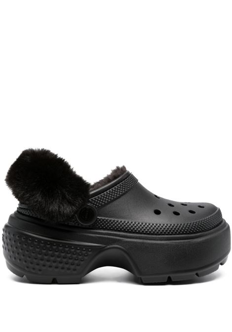 sandali stomp lined clog unisex neri in resina CROCS | CR.208546BLACK