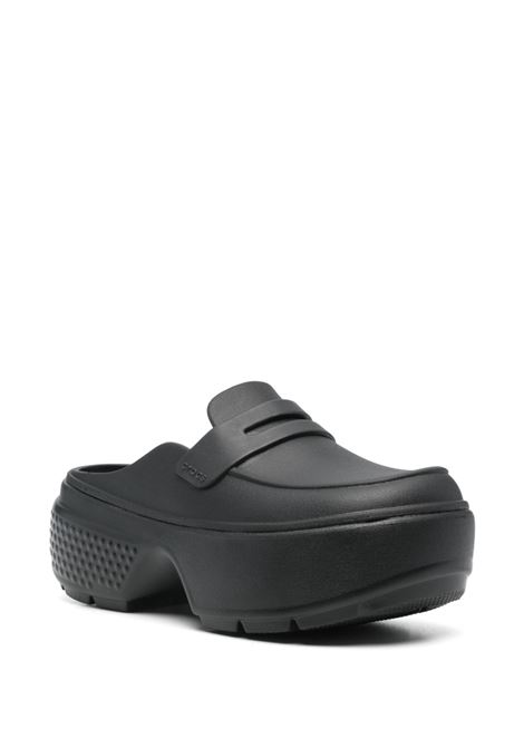 sandali stomp loafer unisex neri in resina CROCS | CR.209937BLACK