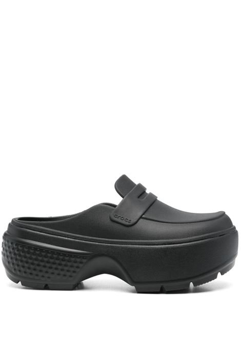 sandali stomp loafer unisex neri in resina CROCS | CR.209937BLACK
