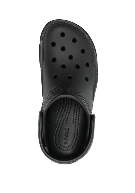 sandali bubble crush clog unisex neri in resina CROCS | CR.210061BLACK
