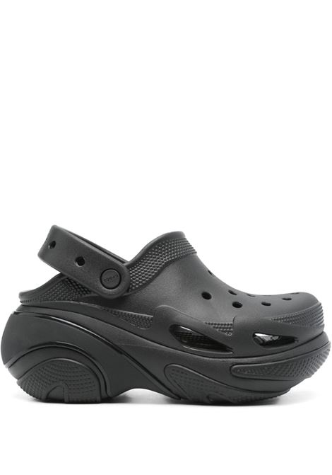 sandali bubble crush clog unisex neri in resina CROCS | CR.210061BLACK