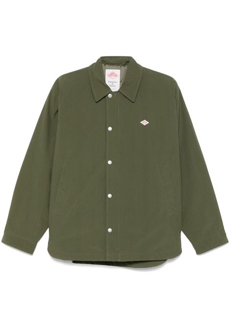 giacca insulation coach uomo verde oliva in poliestere DANTON | DT-A0525DK.OLIVE