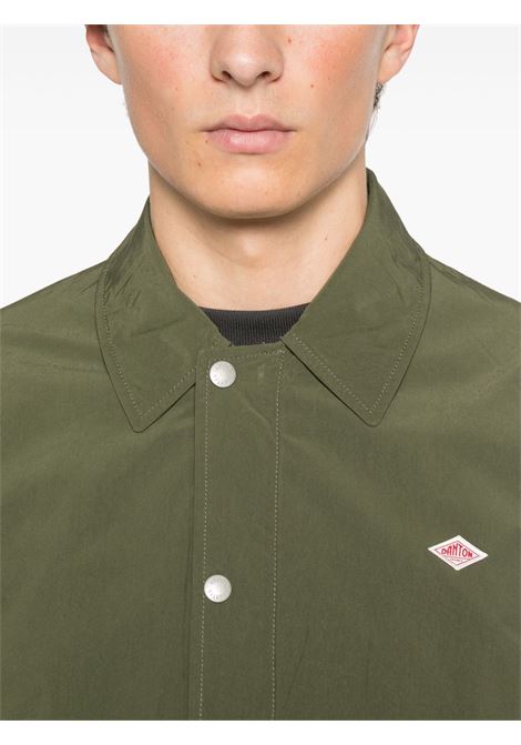 giacca insulation coach uomo verde oliva in poliestere DANTON | DT-A0525DK.OLIVE