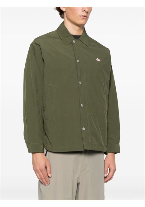 giacca insulation coach uomo verde oliva in poliestere DANTON | DT-A0525DK.OLIVE