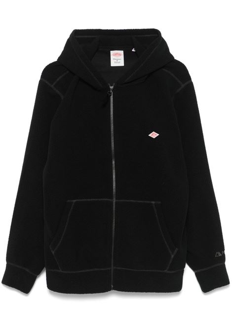 felpa polartec thermal pro hoodie uomo nera DANTON | DT-C0364BLACK