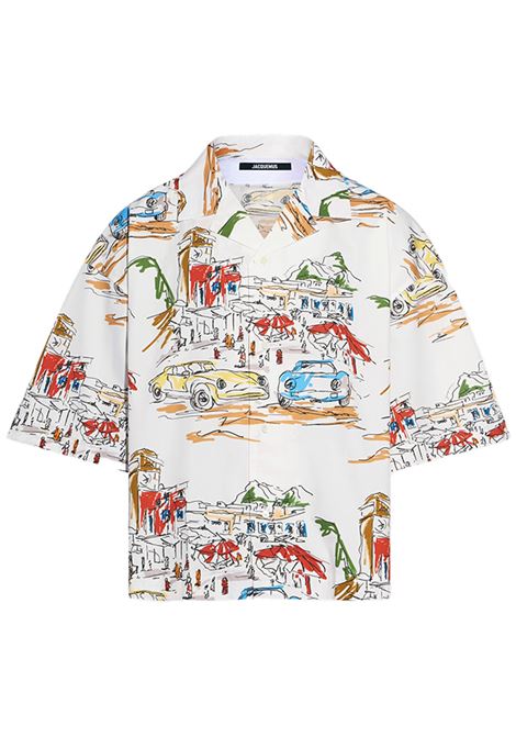 le chemise casaco shirt white in cotton JACQUEMUS | 246SH108-16771HI