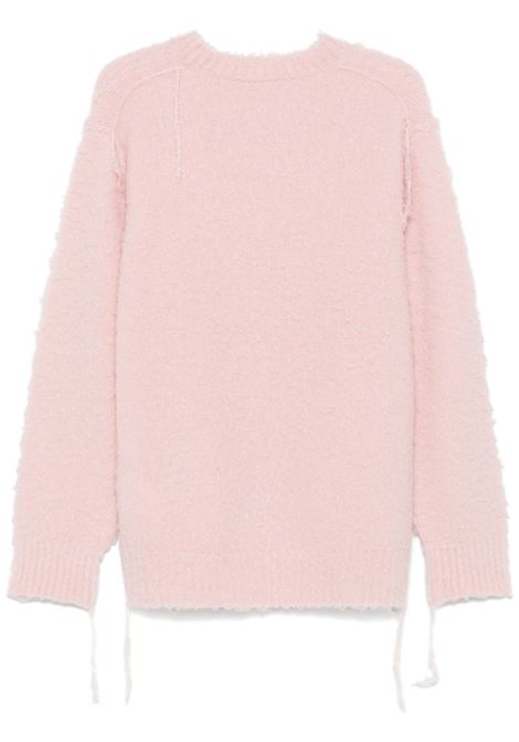 crewnwck sweater man pink in wool SACAI | 24-03458M776