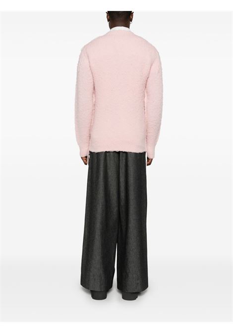 crewnwck sweater man pink in wool SACAI | 24-03458M776