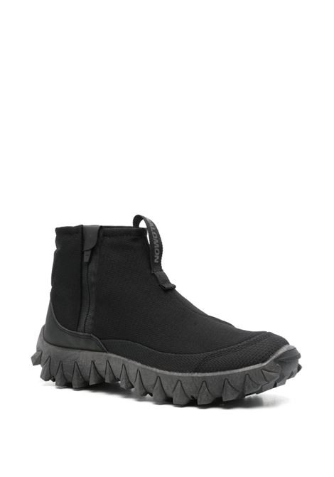 snowclog mid sneakers unisex black in fabric SALOMON | L47517500
