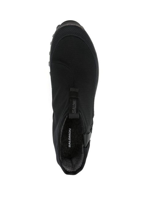 snowclog mid sneakers unisex black in fabric SALOMON | L47517500