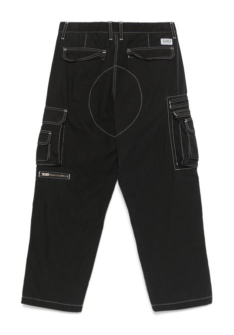pantalone crazy multi zip uomo nero in cotone THISISNEVERTHAT | TN243WPARP03BLK