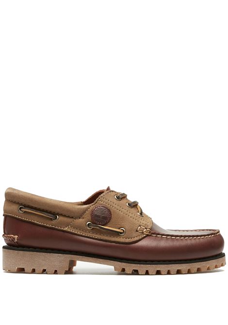 tringate authentic boat man burgundy in leather TIMBERLAND | TB0A2PDQEIW1