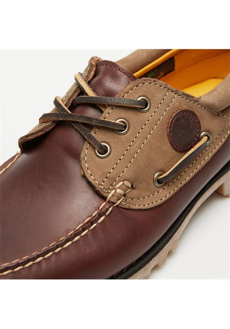 tringate authentic boat man burgundy in leather TIMBERLAND | TB0A2PDQEIW1