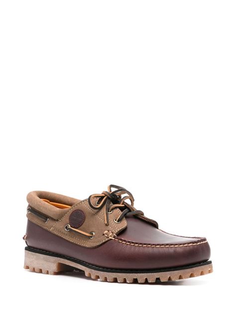 tringate authentic boat man burgundy in leather TIMBERLAND | TB0A2PDQEIW1