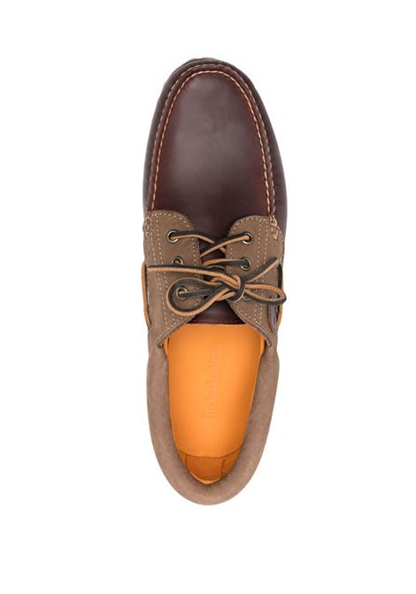 tringate authentic boat man burgundy in leather TIMBERLAND | TB0A2PDQEIW1
