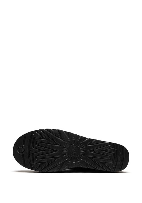 classic ultra mini boot man black in leather UGG | 1137391BLK