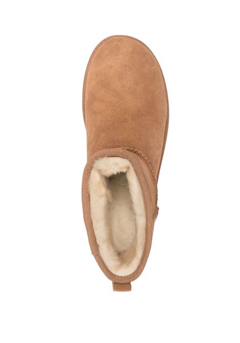 classic ultra mini boot man chestnut in leather UGG | 1137391CHE