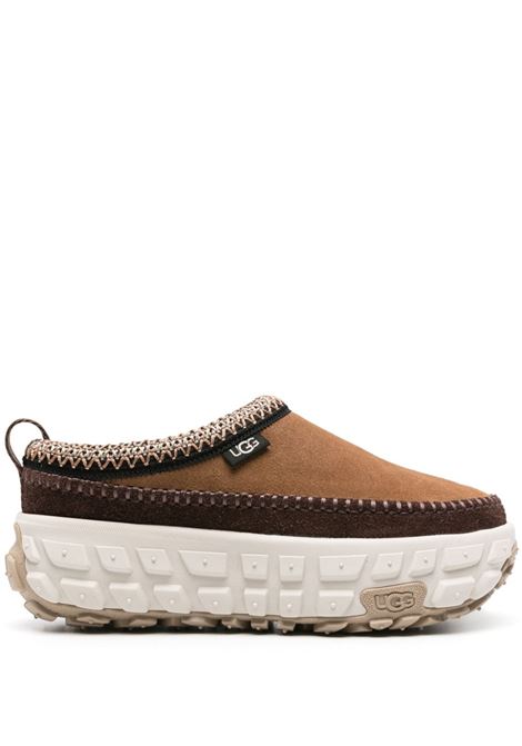 slippers venture daze snekaers man beige in leather UGG | 1154530CTC