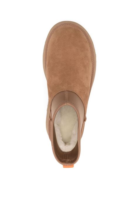 classic mini dipper boots woman chestnut in leather UGG | 1168170CHE
