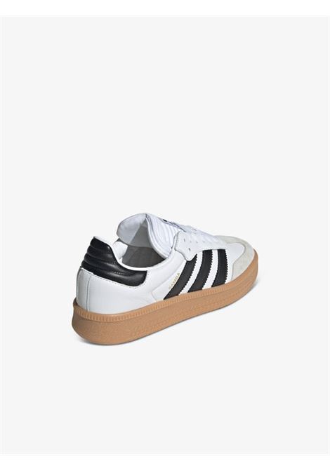 samba xlg sneakers unisex white in leather ADIDAS | IE1377WHITE