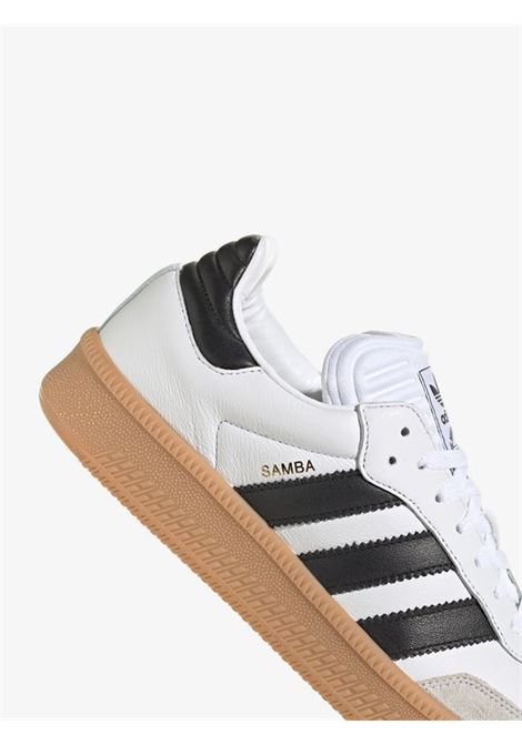 samba xlg sneakers unisex white in leather ADIDAS | IE1377WHITE