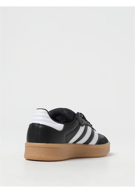 samba xlg sneakers unisex black in leather ADIDAS | IE1379BLACK