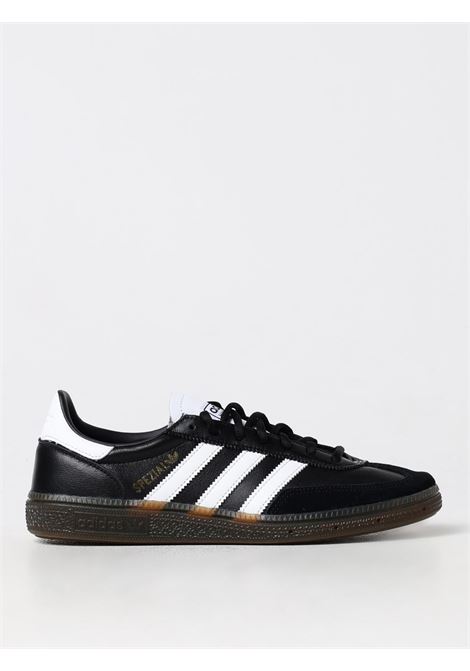 handball spezial sneakers men black in leather ADIDAS | IE3402BLACK