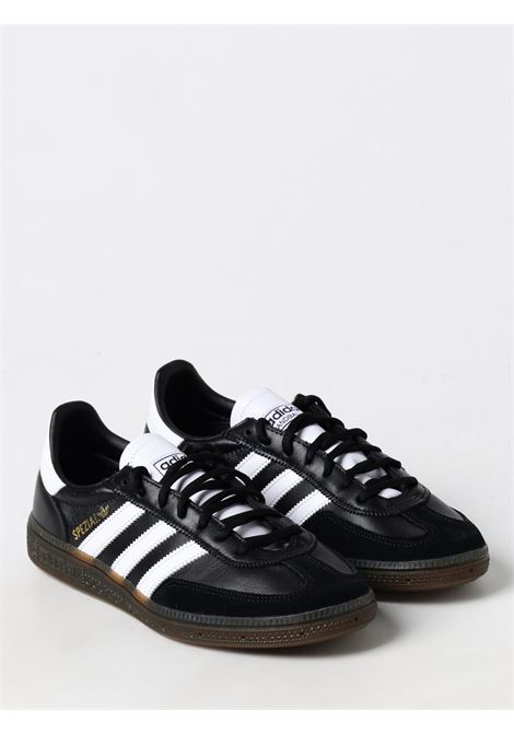 handball spezial sneakers men black in leather ADIDAS | IE3402BLACK