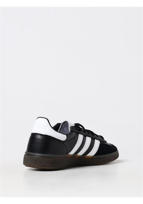 handball spezial sneakers men black in leather ADIDAS | IE3402BLACK