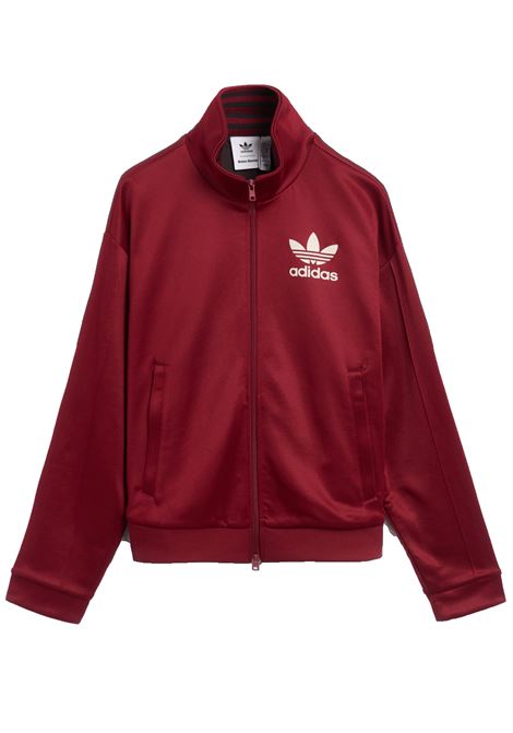 track jacket woman burgundy in polyester ADIDAS | JJ2933BURGUNDY