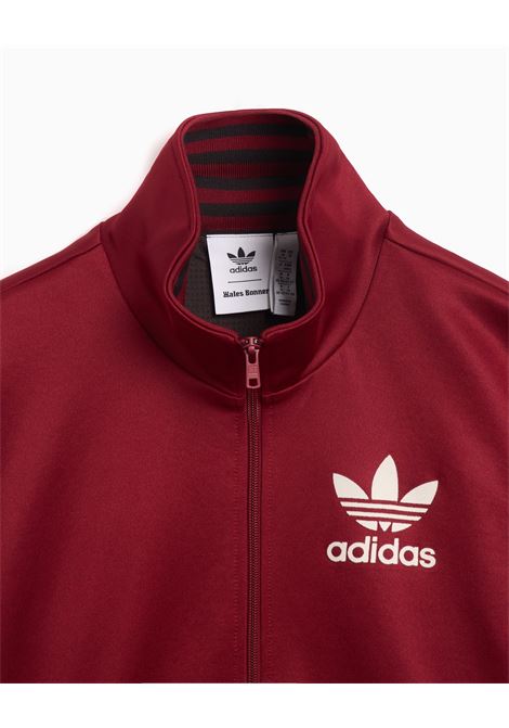 track jacket woman burgundy in polyester ADIDAS | JJ2933BURGUNDY