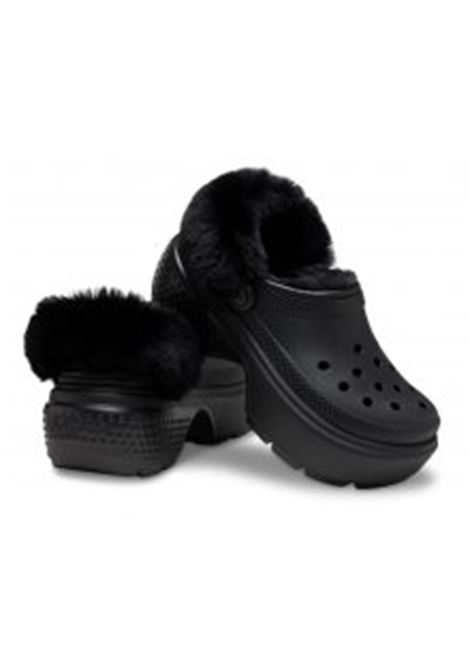 sandali stomp lined clog unisex neri in resina CROCS | CR.208546BLACK