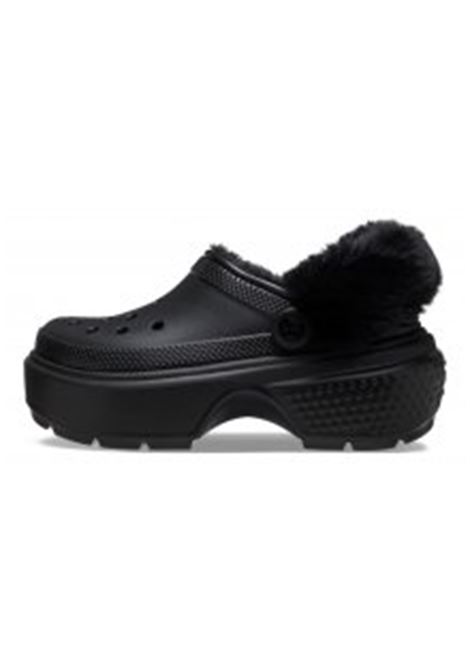 sandali stomp lined clog unisex neri in resina CROCS | CR.208546BLACK