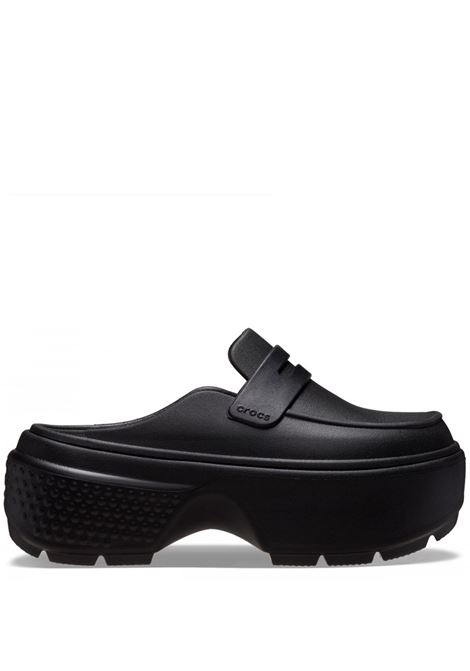 sandali stomp loafer unisex neri in resina CROCS | CR.209937BLACK