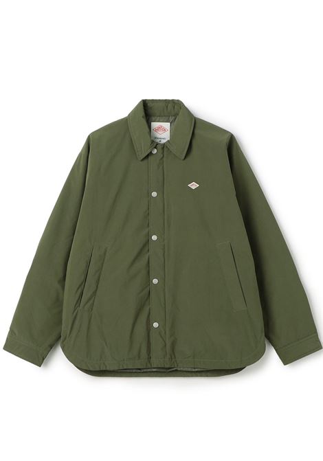 giacca insulation coach uomo verde oliva in poliestere DANTON | DT-A0525DK.OLIVE