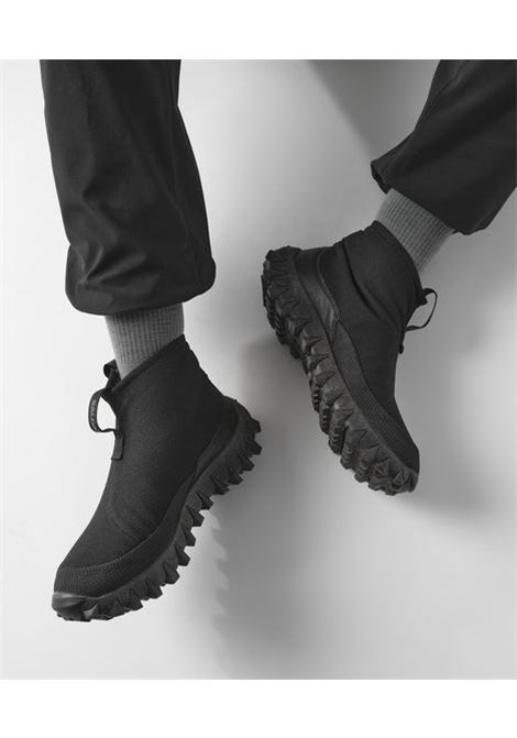 snowclog mid sneakers unisex black in fabric SALOMON | L47517500
