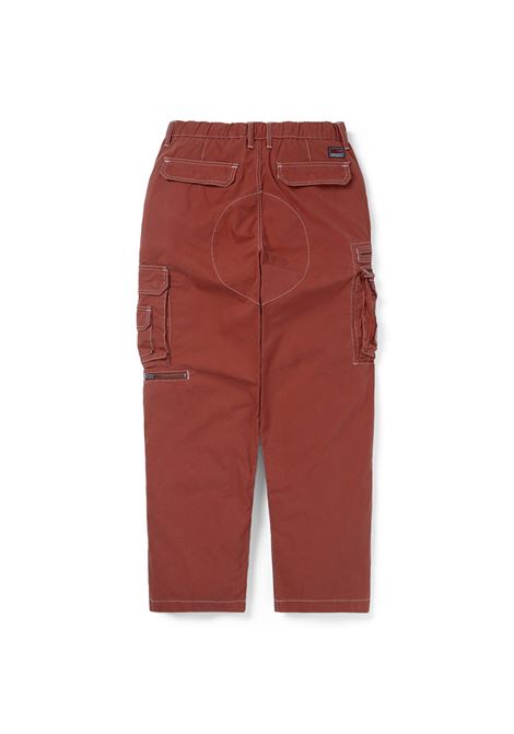 pantalone crazy multi zip uomo rosso in cotone THISISNEVERTHAT | TN243WPARP03RED