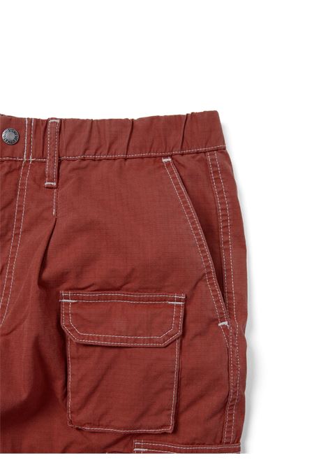 pantalone crazy multi zip uomo rosso in cotone THISISNEVERTHAT | TN243WPARP03RED