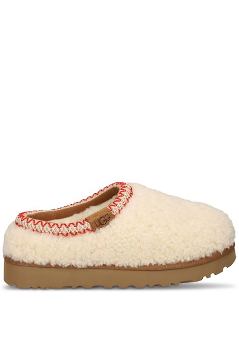 slippers tasman maxi curly donna off withe  in pelle UGG | 1158356NAT